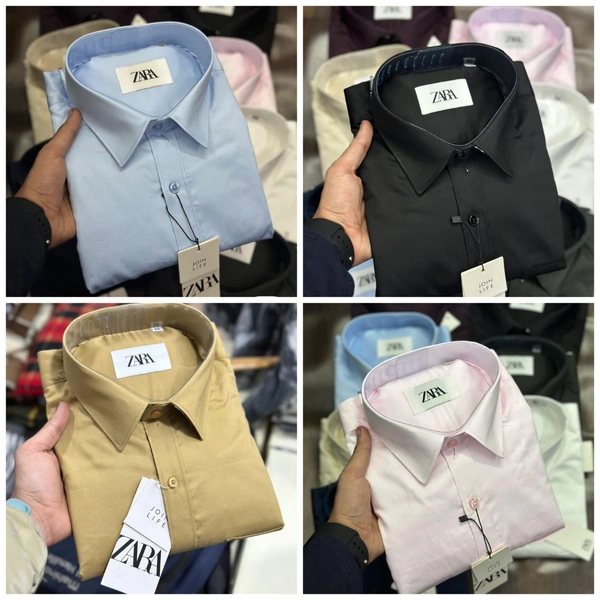 Zara Men's Shirt Combo - XXL- 44