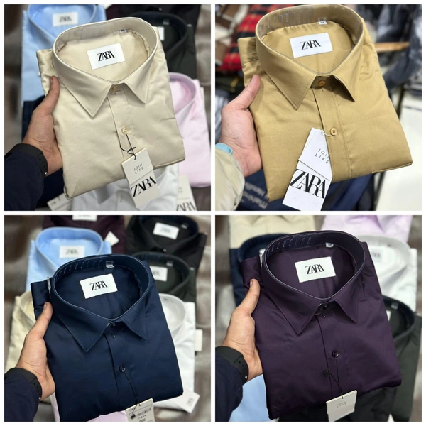 Zara Men's Shirt Combo - M- 38