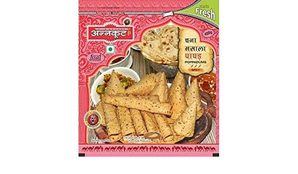 Annkut Chana Masala Papad - 400gm