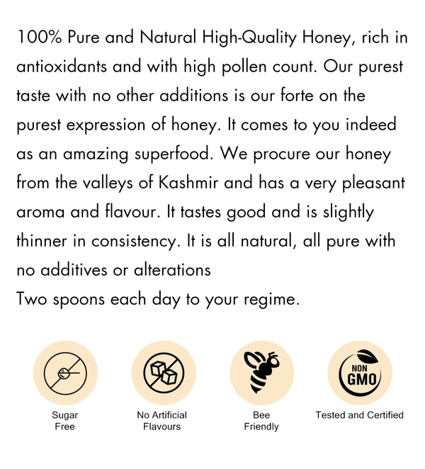 N.C.T.R Honey (From Kashmir) - 500g