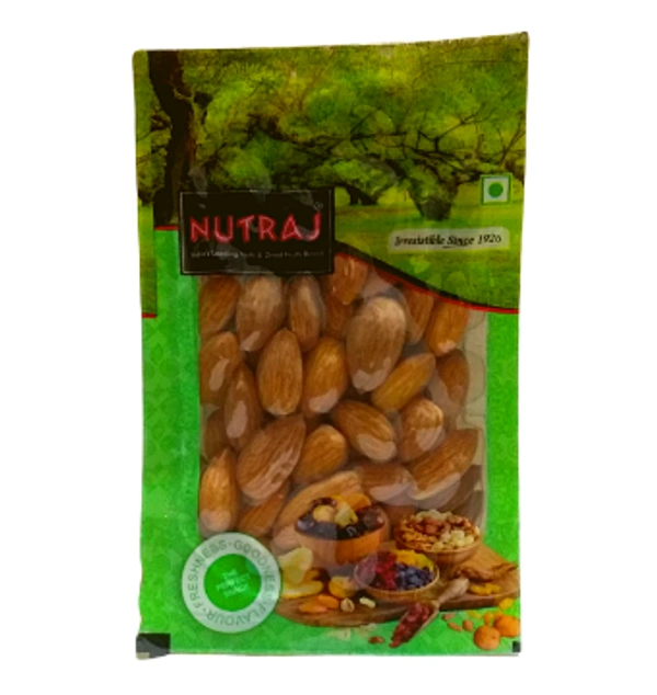 Nutraj Almonds (Kaath Badam) - 100g