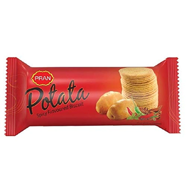Pran Potata Spicy Biscuit - 100g