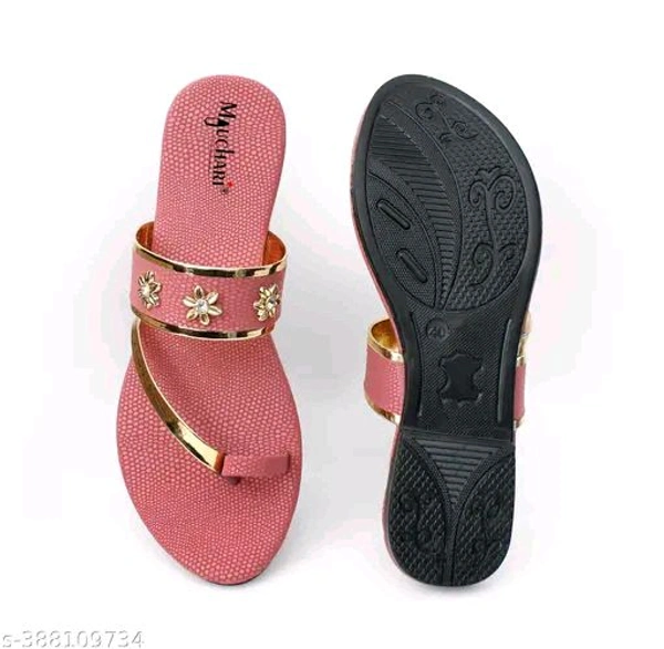 Stylish Latest Sandals  - Tickle Me Pink, Size 4