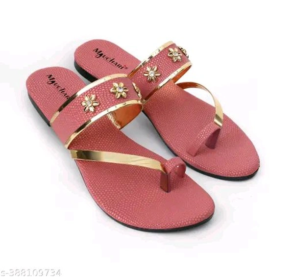 Stylish Latest Sandals  - Tickle Me Pink, Size 4