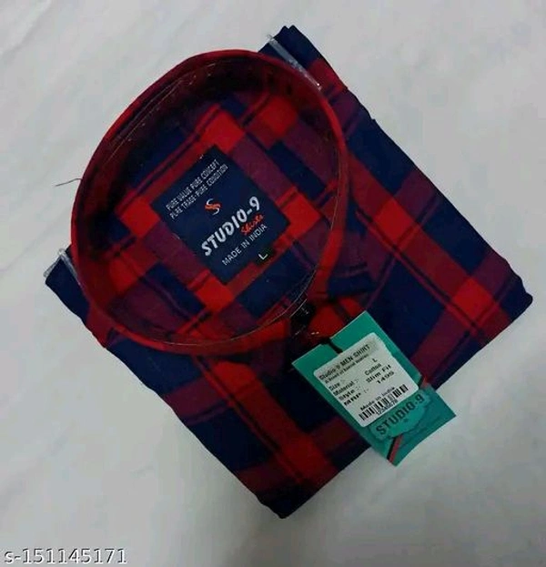 Classic Graceful Men Shirts* - Red, S