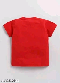 Baby boy and girls dress - Red, 1-2 Y