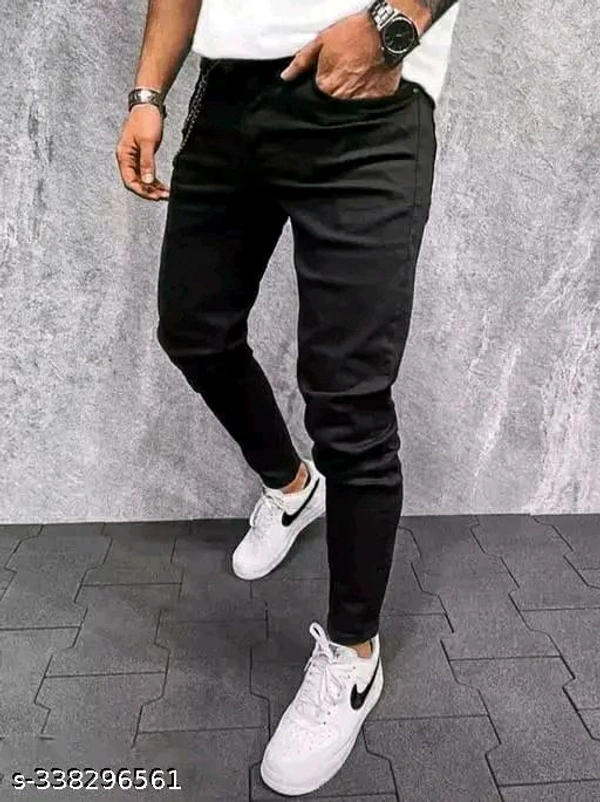 Men For Black Jeans  - Black, 26