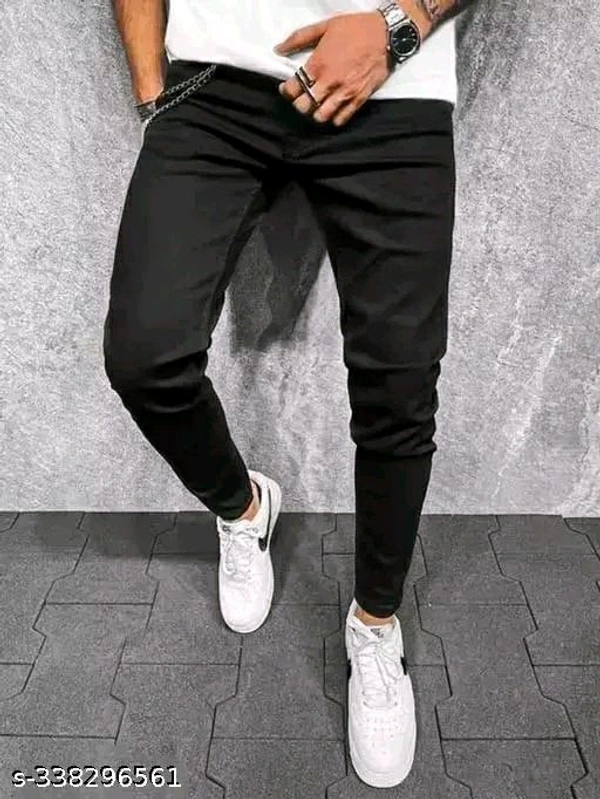 Men For Black Jeans  - Black, 32