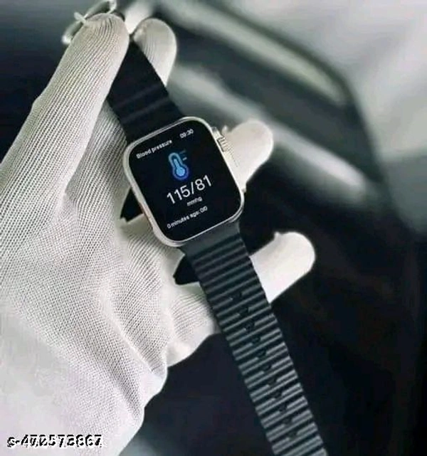 T800 Ultra Smart Watch  - Black, Free Size