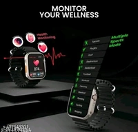 T800 Super Ultra Modern Smart Watch - Red