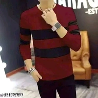 T Shirt For Men Stylish  - White, M