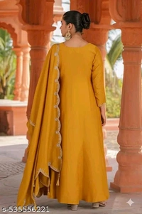 Stylish Latest Kurta Women  - Web Orange, L