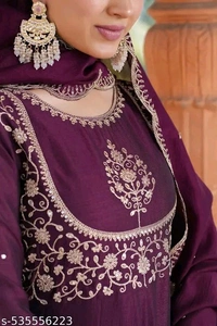 Stylish Latest Kurta Women  - Cardinal Pink, L