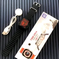 Ultra Watch Series 8 HD Display  - Black, Free Size