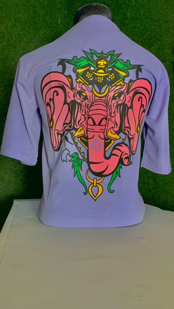 Ganpati Bappa printed t-shirt for boys - XL