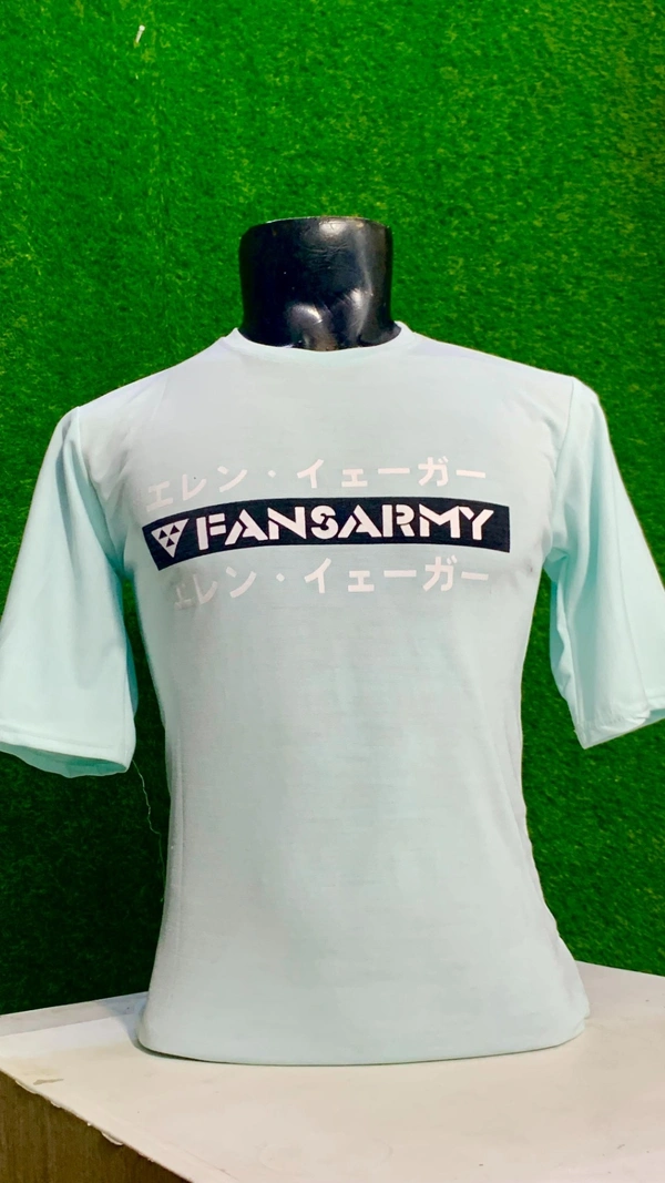 Animi printed t-shirt for men,s  - L