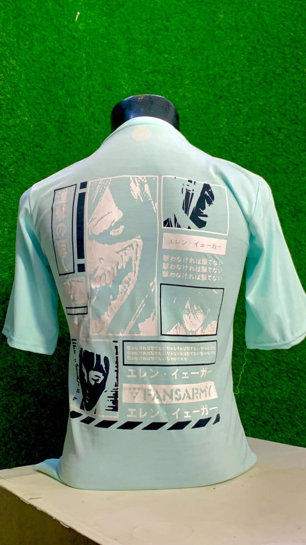 Animi printed t-shirt for men,s  - L