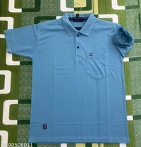 Half Collar Shirt  - White, M