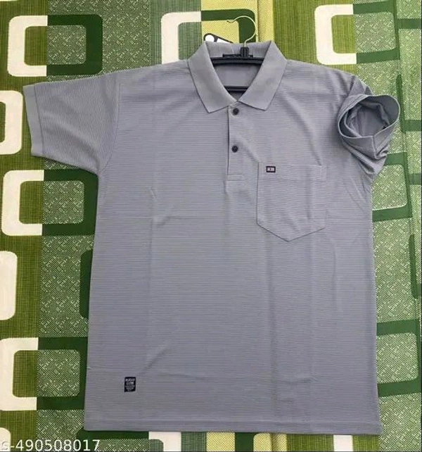 Half Collar Shirt  - White, L
