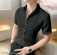 Half Shoulder Shirt - Xl, Black
