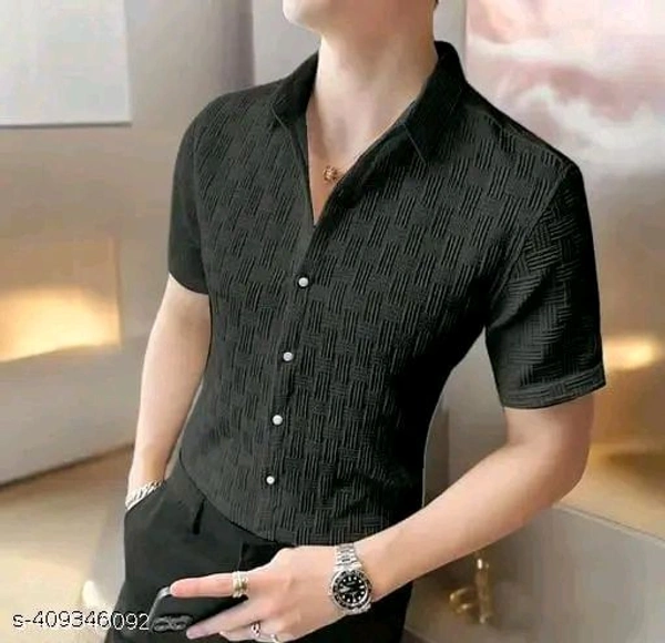 Half Shoulder Shirt - Xl, Black