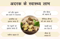 Ginger / Adrak / अदरक ( 1kg ) 