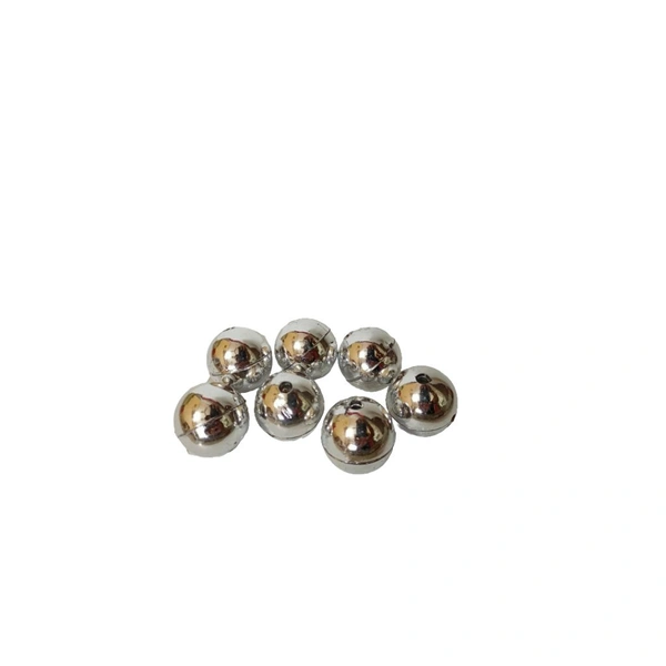 Glossy Finish Balls (Pack Of 100) - Small, Silver