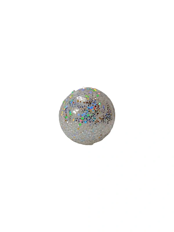 Premium Shining Balls (Pack Of 50) - Silver