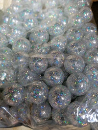 Premium Shining Balls (Pack Of 50) - Silver