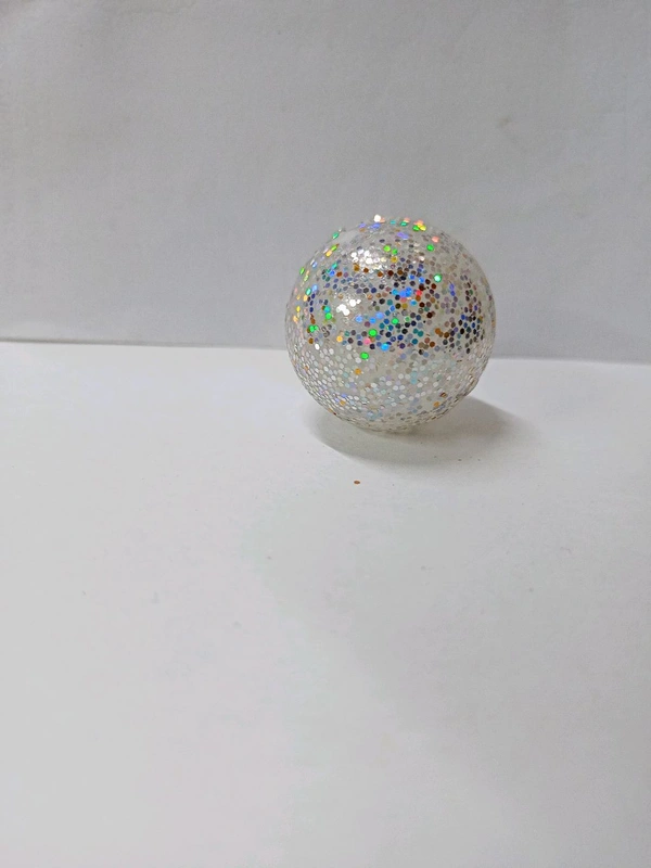Premium Shining Balls (Pack Of 50) - Silver