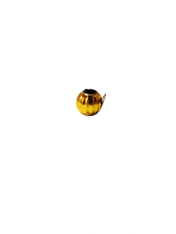 Golden Designed Beads (200 Grams) - Gold
