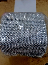 Silver Lace (For Use In Saree,Decorations,Etc) - Silver