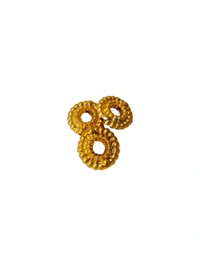 Golden Design Beads (200 Grams) - Gold