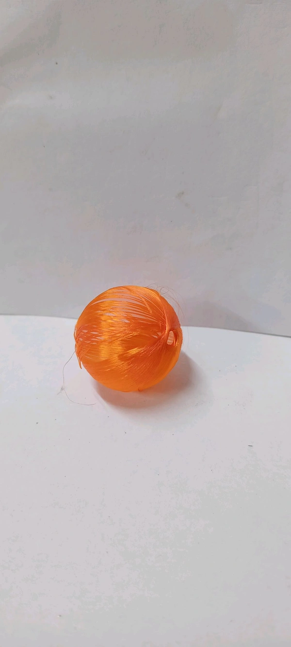 Resham Ball (Pack Of 25) - Flame Pea, 18 mm (Diameter)