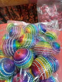 Diamond Ball Multicolour (Pack Of 25) - Big