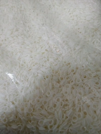 Elaichi Shaped Beads (200 Grams) - White, 1.5 cm