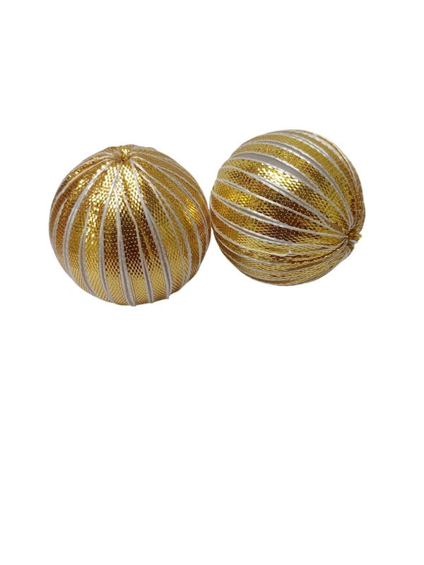 Golden Stripped Ball (Pack Of 25) - Big