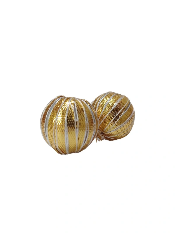 Golden Stripped Ball (Pack Of 25) - Small