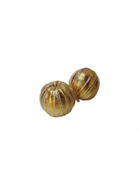 Golden Stripped Ball (Pack Of 25) - Small