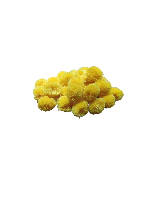 Pom Pom (Pack Of 200) - Yellow