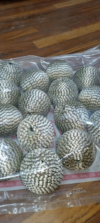 Silver Thread Ball (Pack Of 15) - Martini, Big