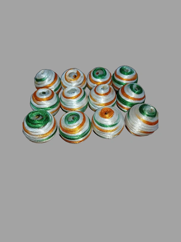 Tricolour Ball - White, Small