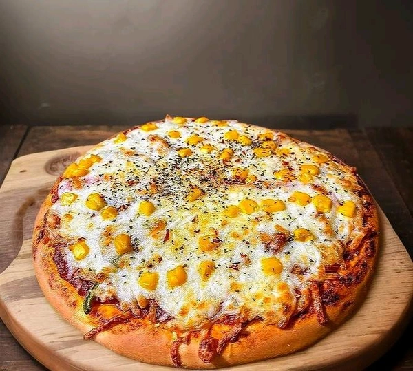Corn pizza