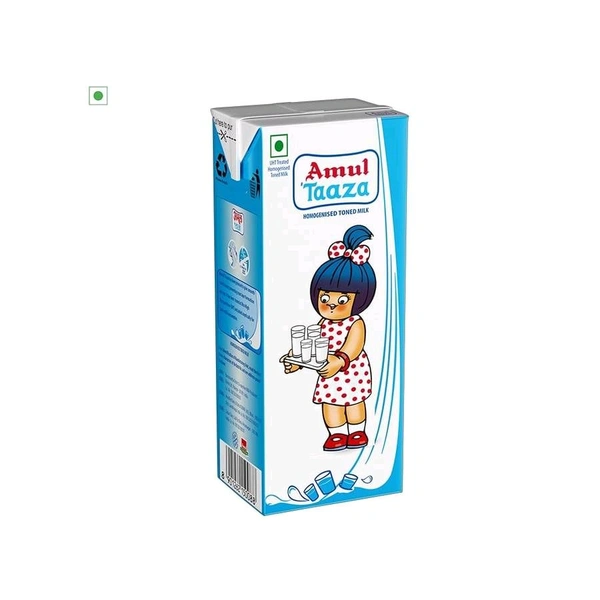 Saha Store Amul Taaza Toned Milk - 200ml