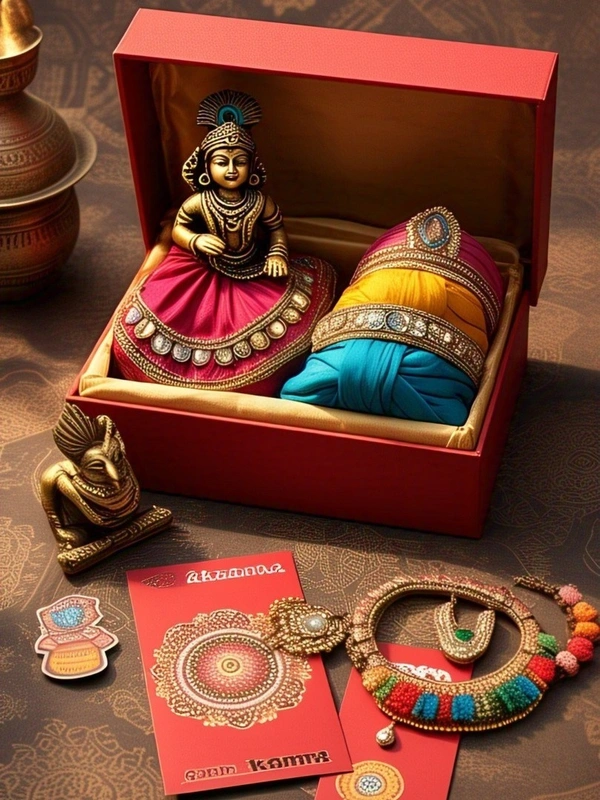Kanha Ji (Laddoo Gopal) Bhakti Box – Your Portable Temple of Divine Devotion