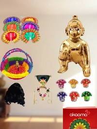 Kanha Ji (Laddoo Gopal) Bhakti Box – Your Portable Temple of Divine Devotion
