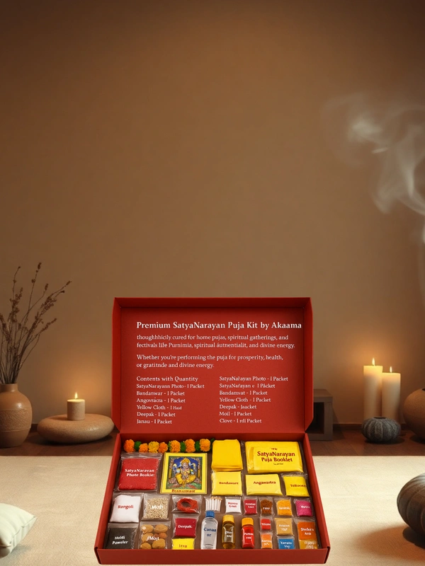 SatyaNarayan Puja Kit – Complete Ritual Set