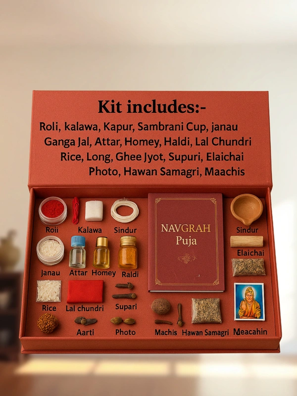 Navgrah Puja Kit – Complete Astrological Ritual Set