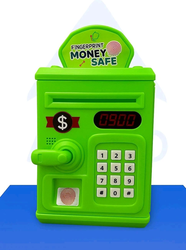 *Fingerprint Lock Electronic Money Safe Box* - White