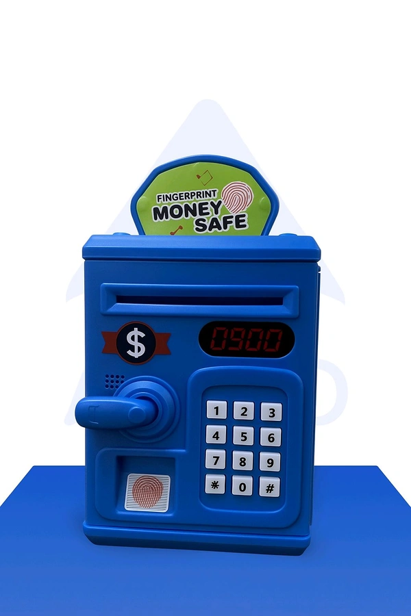 *Fingerprint Lock Electronic Money Safe Box* - White
